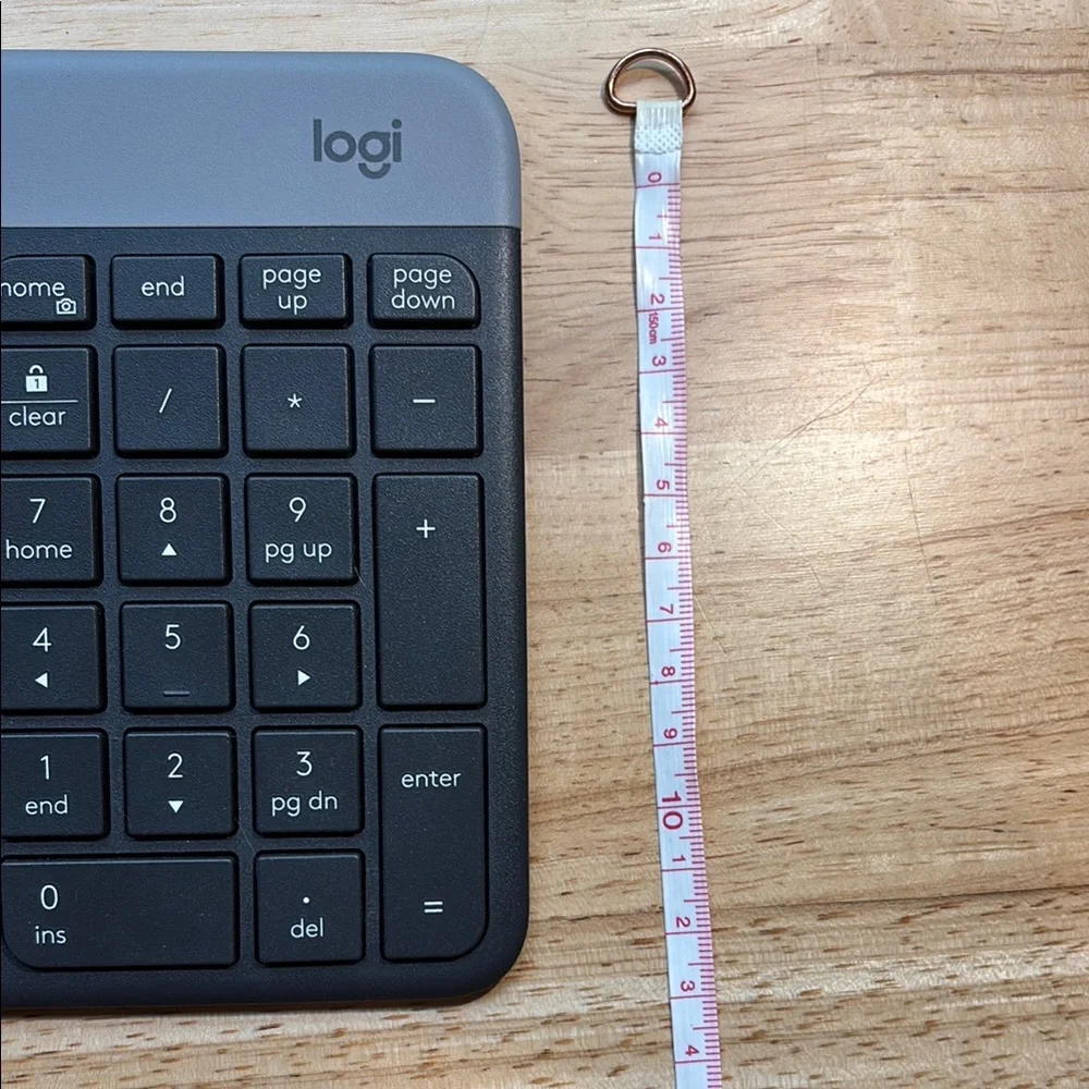 Logitech Gray and Black Wireless Keyboard